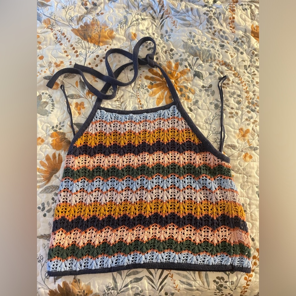 A&E Crochet Halter Top